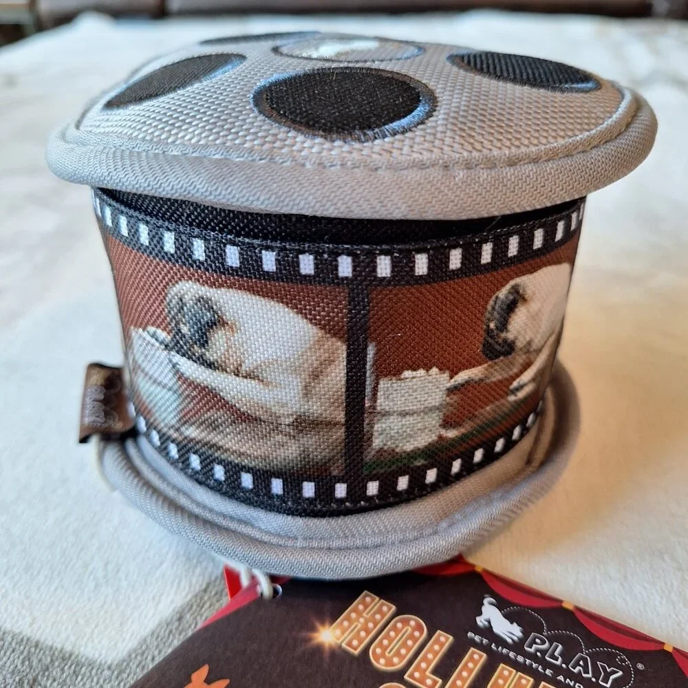 P.L.A.Y.'s Hollywoof Cinema‎ Momo's Movie Reel Fun Dog Toy New Squeaks Crinkle